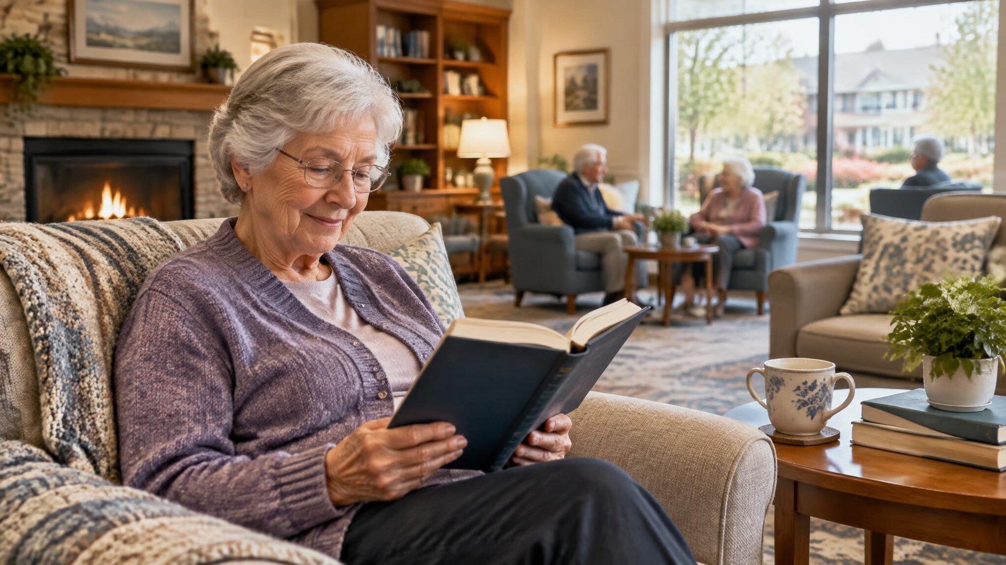 cozy senior living room