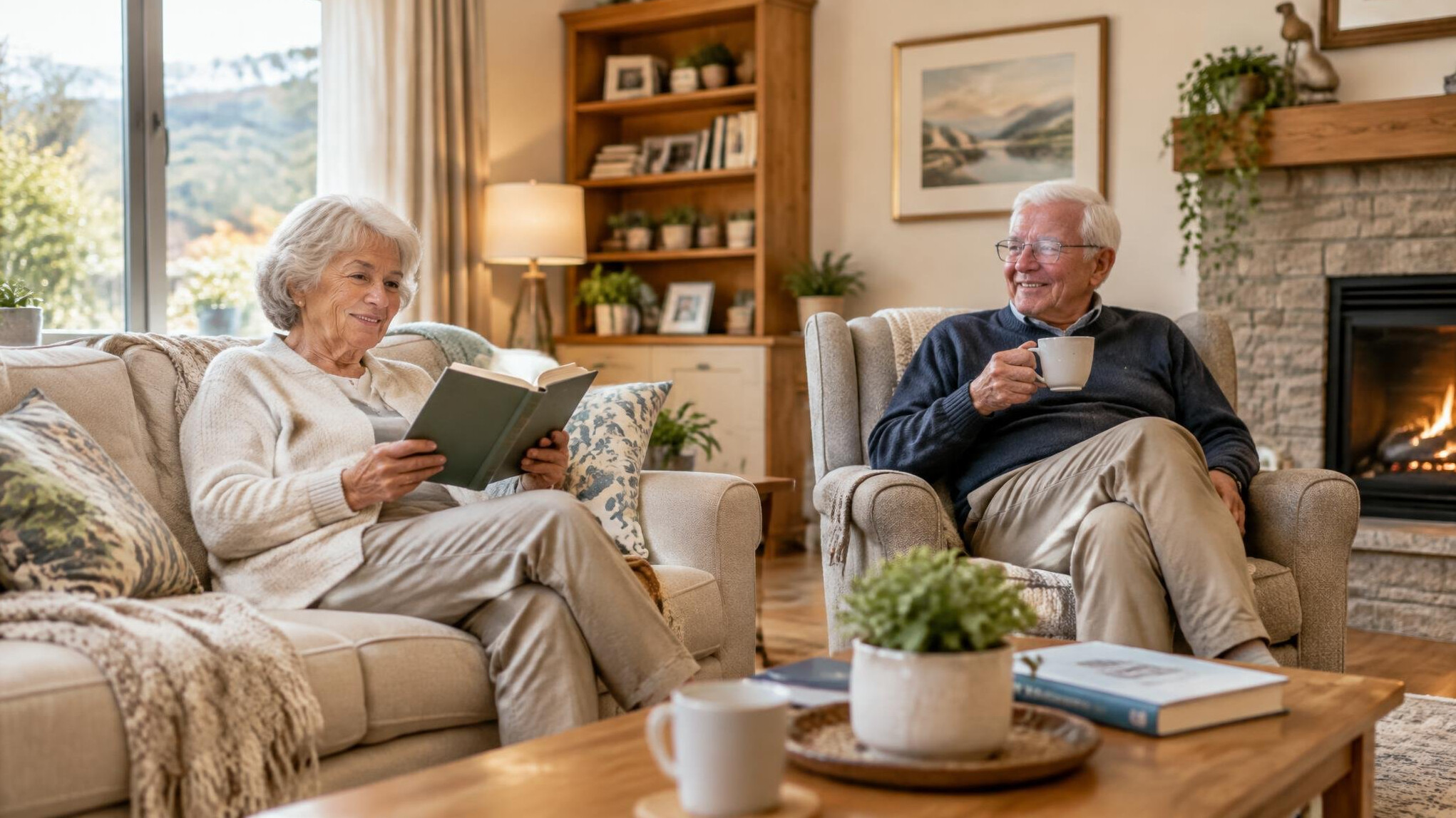 cozy senior home interior